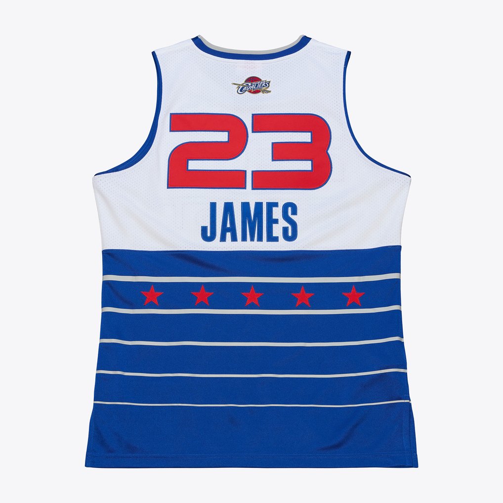 LeBron James 2006 NBA All-Star Game Mitchell & Ness Authentic Jersey - White/Blue