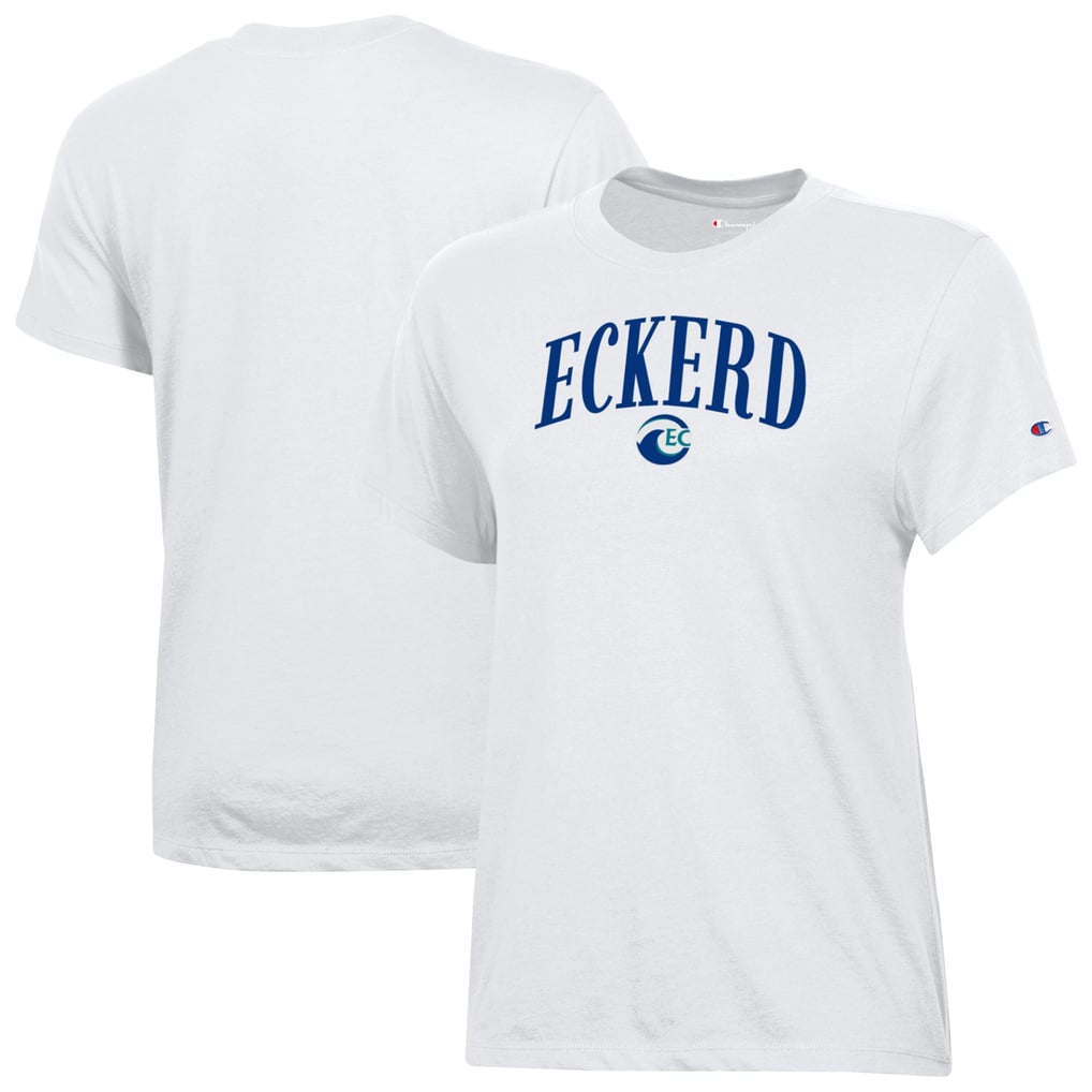  Eckerd Tritons Champion Women's Core T-Shirt - White