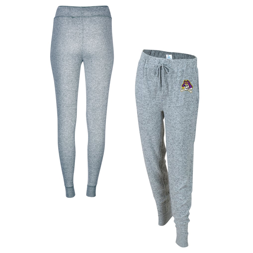 ECU Pirates Boxercraft Women's Cuddle Tri-Blend Jogger Pants - Gray