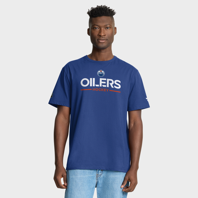 Edmonton Oilers Fanatics Authentic Pro Primary T-Shirt - Royal