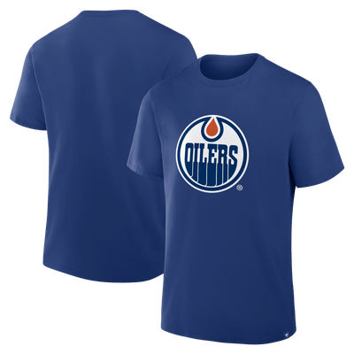 Edmonton Oilers Fanatics Essential Legacy T-Shirt - Royal