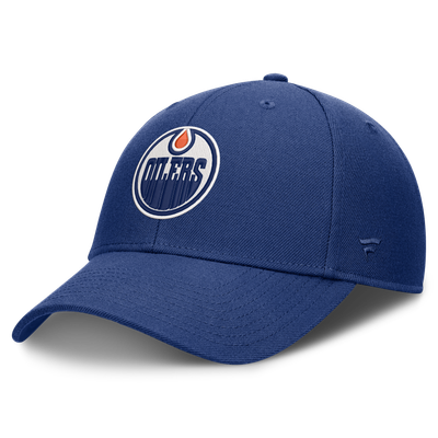 Edmonton Oilers Fanatics Force Adjustable Hat - Royal
