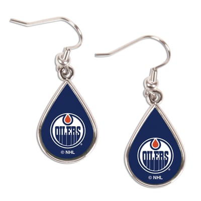 Edmonton Oilers WinCraft Tear Drop Earrings