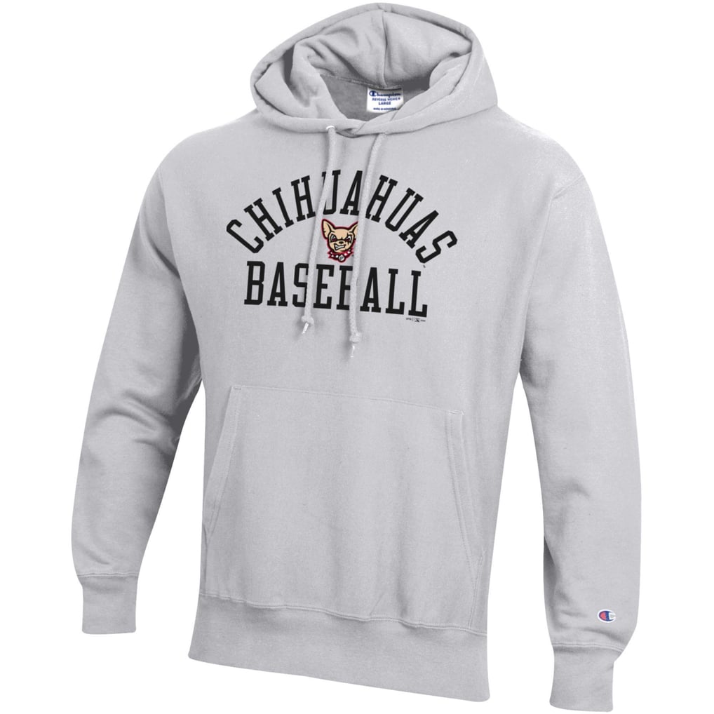 El Paso Chihuahuas Champion Baseball Reverse Weave Pullover Hoodie - Gray