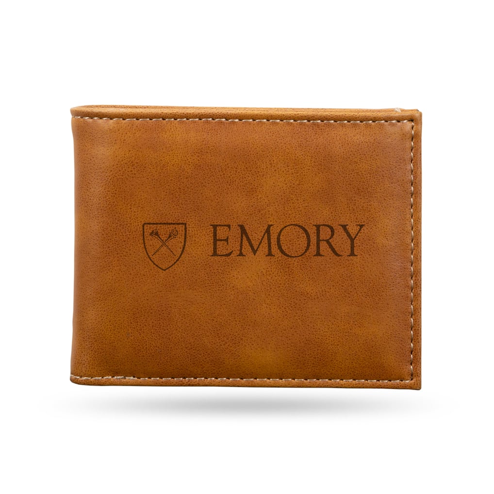 Emory Eagles Billfold Wallet - Brown