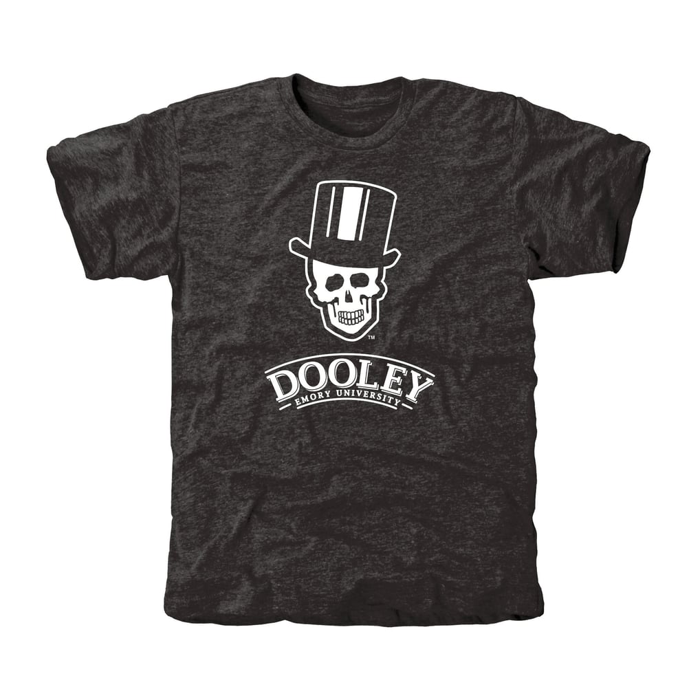 Emory Eagles Auxiliary Logo Tri-Blend T-Shirt - Black