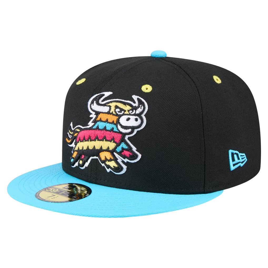 Erie SeaWolves New Era Copa de la Diversión 59FIFTY Fitted Hat - Black/Aqua