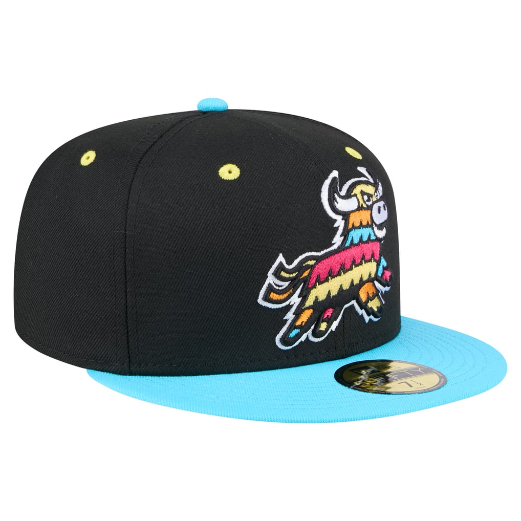 Erie SeaWolves New Era Copa de la Diversión 59FIFTY Fitted Hat - Black/Aqua