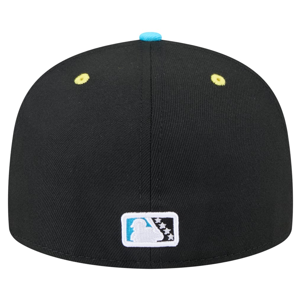 Erie SeaWolves New Era Copa de la Diversión 59FIFTY Fitted Hat - Black/Aqua