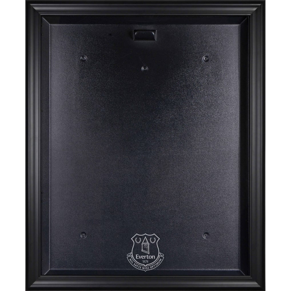 Everton Fanatics Authentic Black Framed Team Logo Jersey Display Case