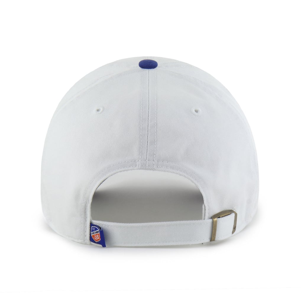  FC Cincinnati '47 Two-Tone Clean Up Adjustable Hat - White