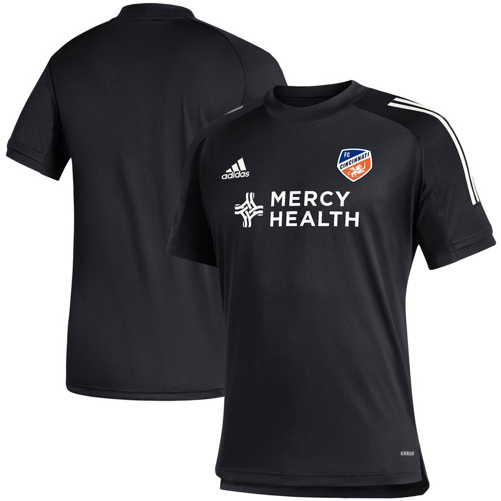 FC Cincinnati adidas Generic Training Jersey - Black