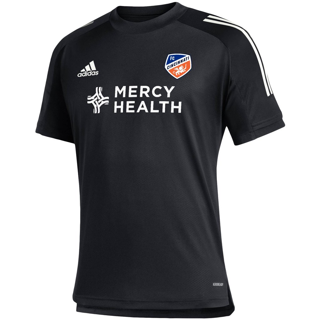 FC Cincinnati adidas Generic Training Jersey - Black