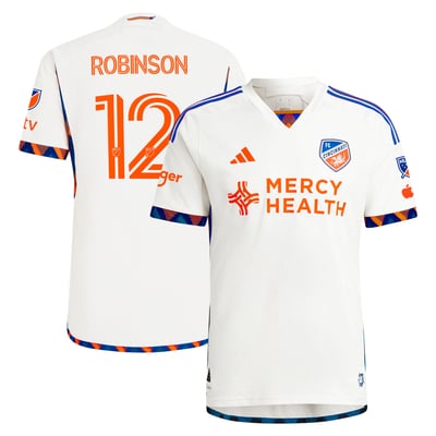 Miles Robinson FC Cincinnati adidas 2024 The Canvas Kit Authentic Player Jersey - White