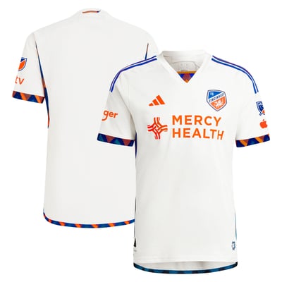  FC Cincinnati adidas 2024 The Canvas Kit Authentic Jersey - White