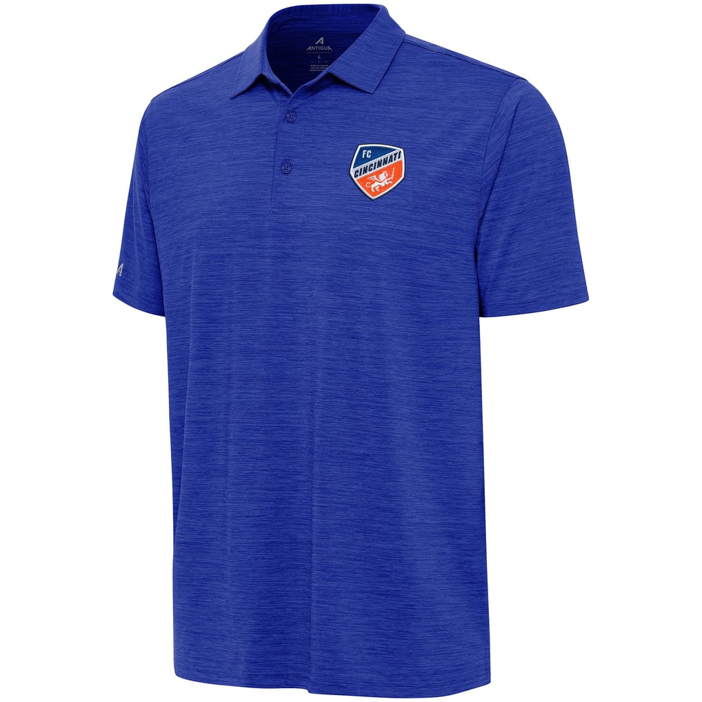  FC Cincinnati Antigua Layout Polo - Heather Royal
