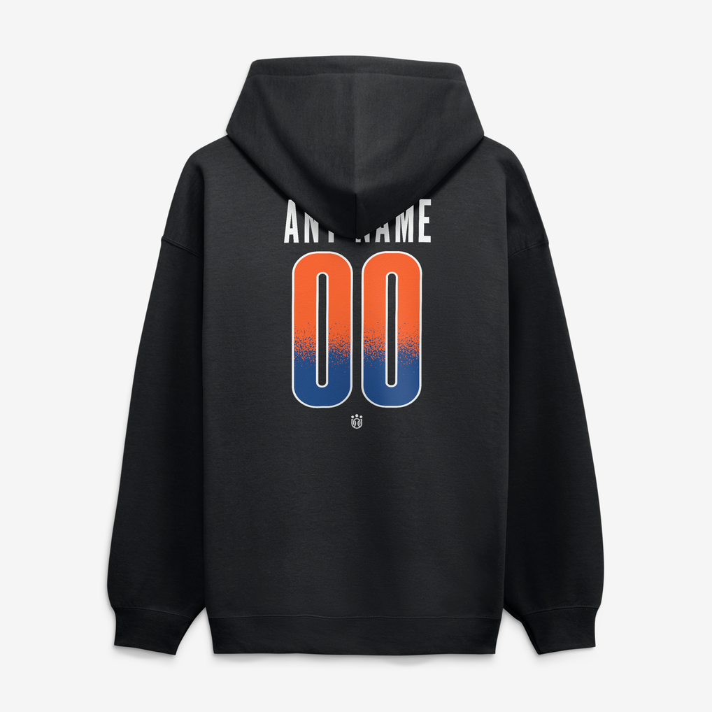 FC Cincinnati  Home Field Pop Personalized Name & Number Hoodie - Black