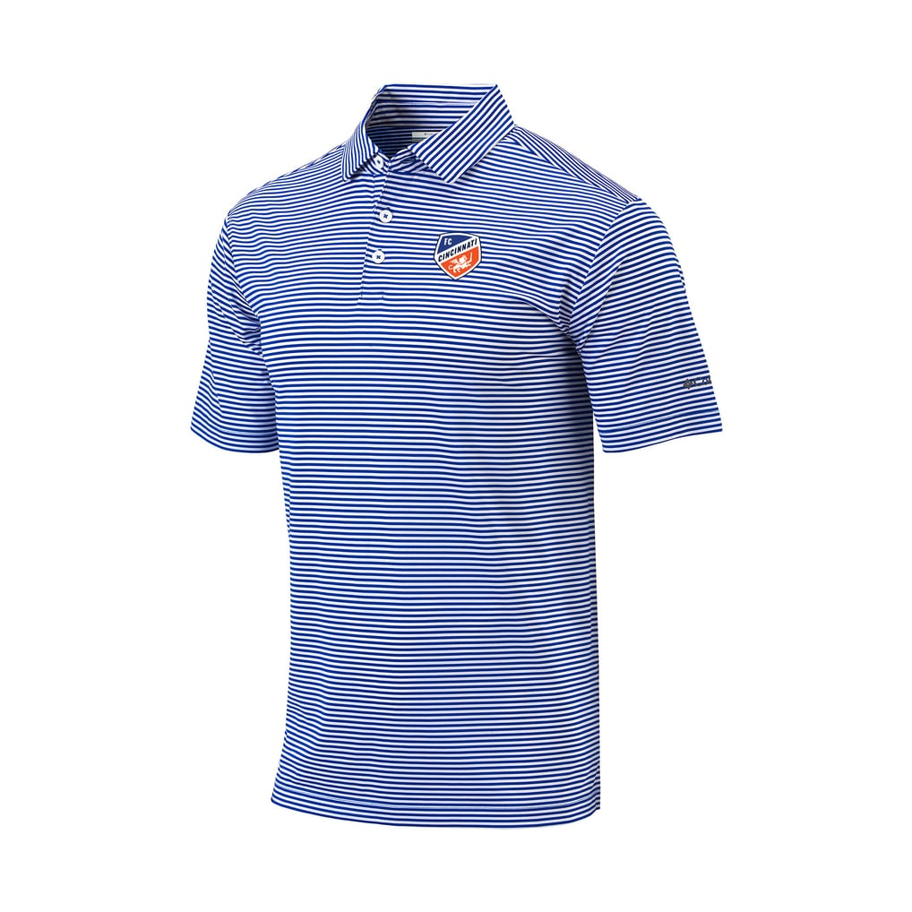 FC Cincinnati Columbia Club Invite Polo - Blue