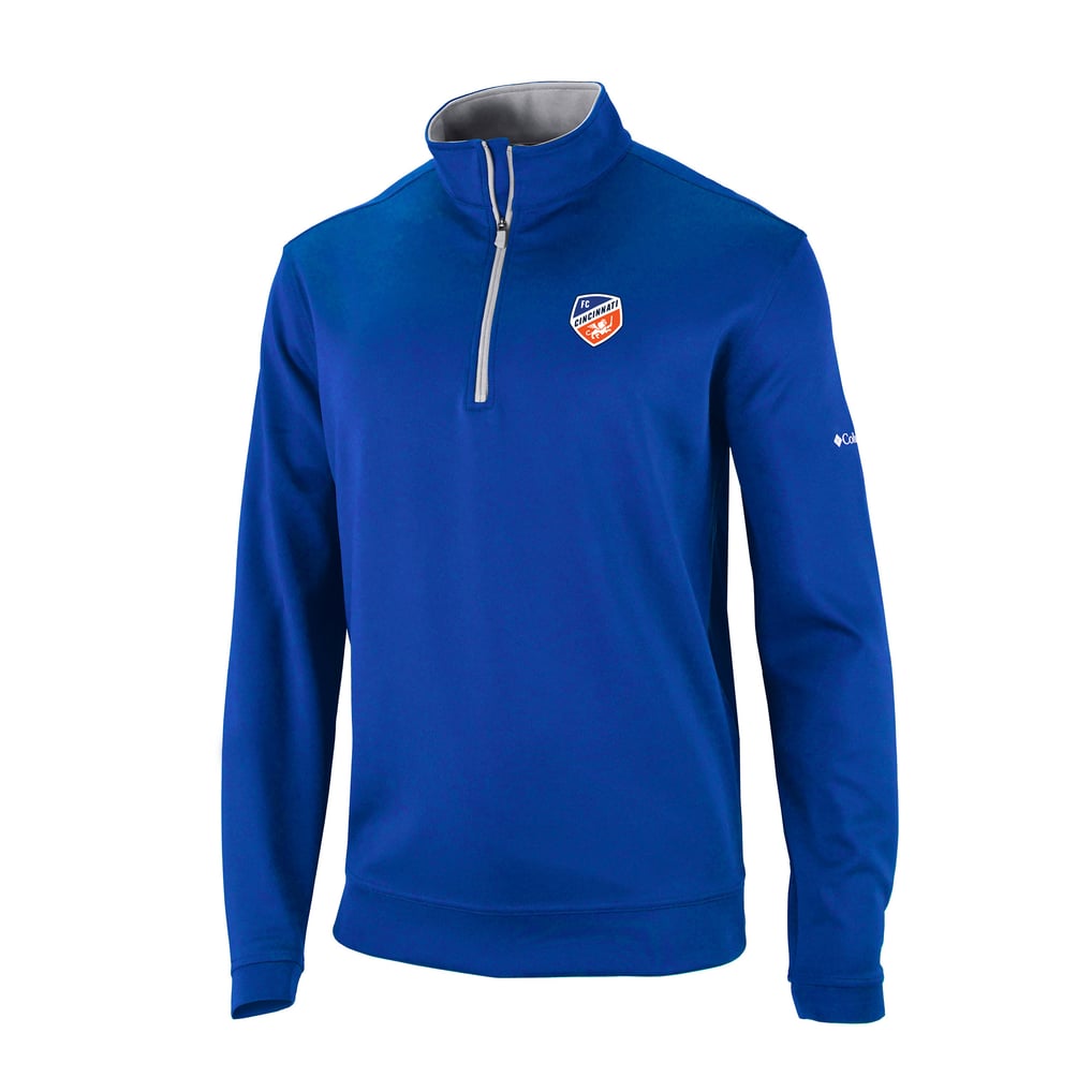 FC Cincinnati Columbia Wickhams Hills Omni-Wick Quarter-Zip Pullover - Blue
