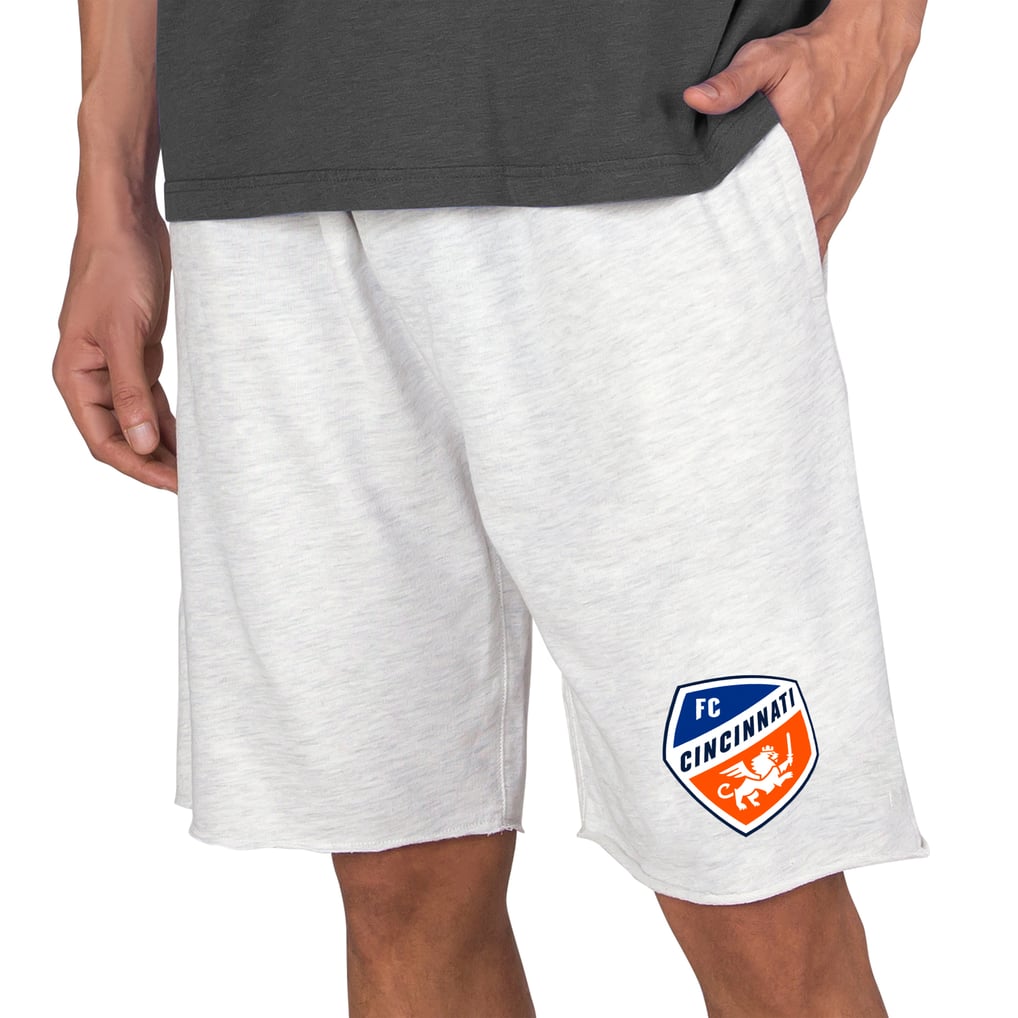 FC Cincinnati Concepts Sport Mainstream Terry Shorts - Oatmeal
