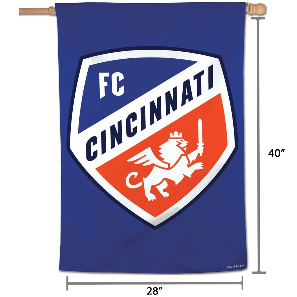 FC Cincinnati WinCraft 28'' x 40'' 1-Sided Vertical Banner