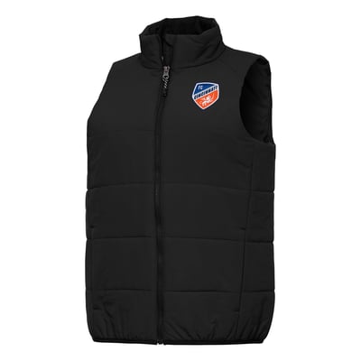 FC Cincinnati Antigua Women's Experience Full-Zip Vest - Black