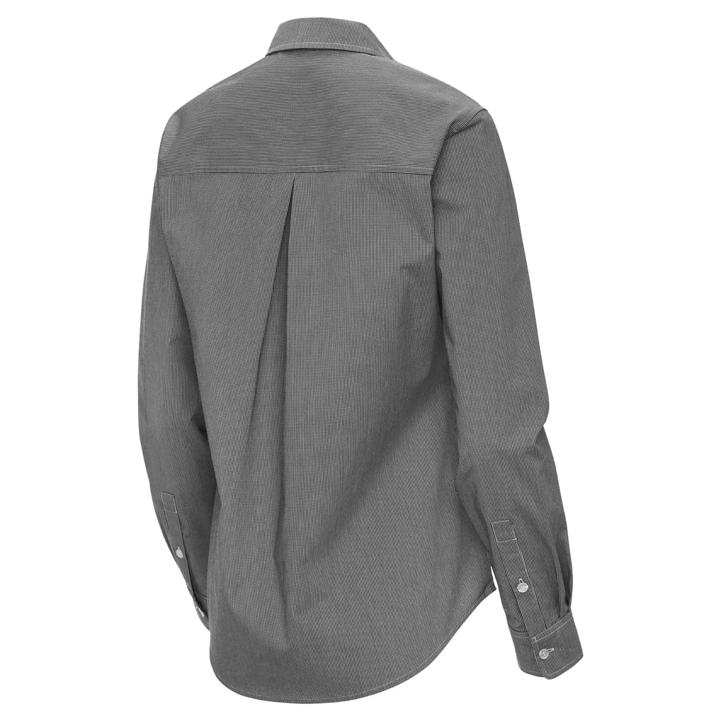 FC Cincinnati Antigua Women's Porter Woven Tri-Blend Long Sleeve Button-Up Shirt - Black