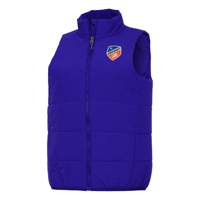 FC Cincinnati Antigua Women's Experience Full-Zip Vest - Blue