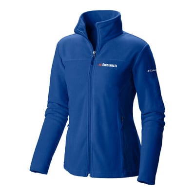 FC Cincinnati Columbia Women's Give & Go II Fleece Full-Zip Jacket - Blue