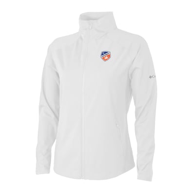 FC Cincinnati Columbia Women's Fairway Friends Omni-Wick Full-Zip Jacket - White