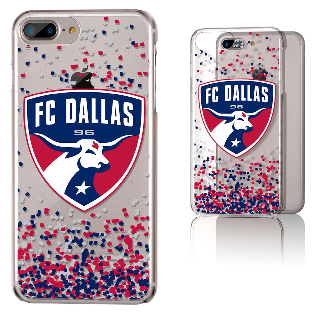 FC Dallas iPhone Confetti Design Clear Case