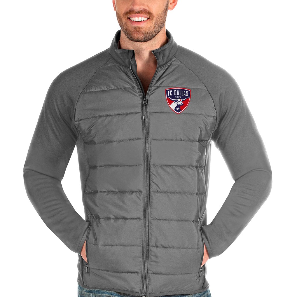 FC Dallas Antigua Altitude Full-Zip Jacket - Steel