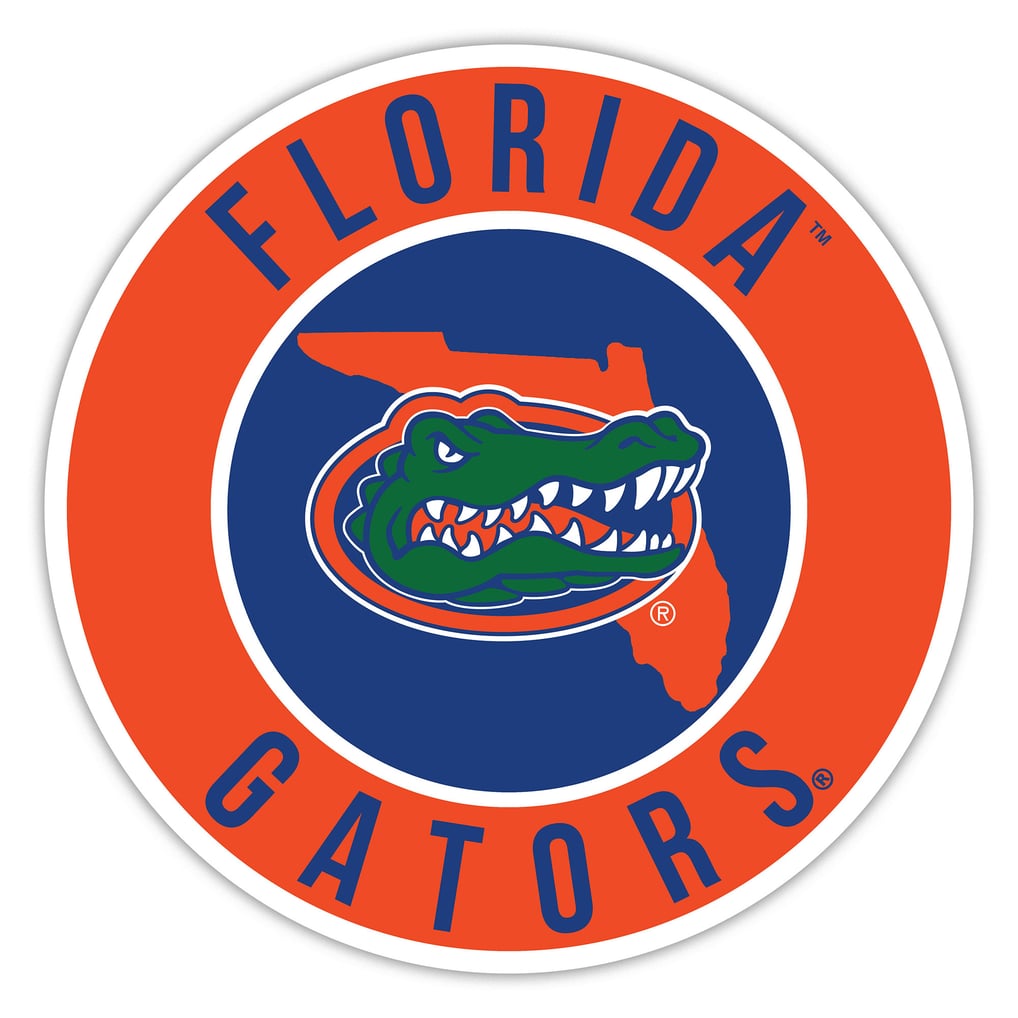 Florida Gators 15" State Circle Sign