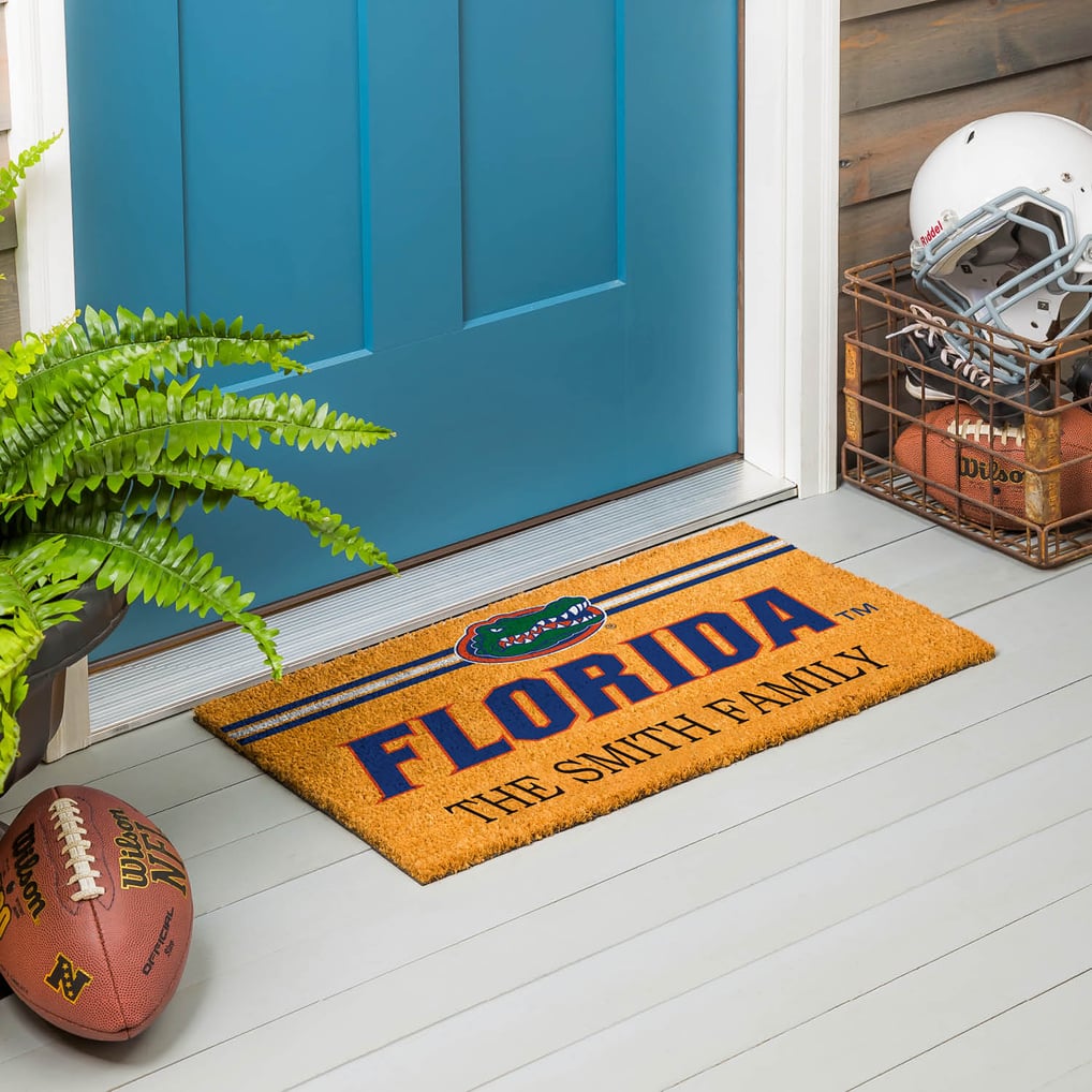 Florida Gators 18" x 30" Personalized Coir Doormat