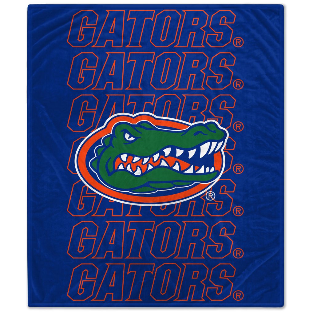 Florida Gators 60" x 70" Echo Wordmark Lightweight Blanket
