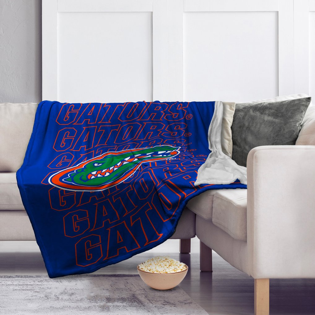 Florida Gators 60" x 70" Echo Wordmark Lightweight Blanket