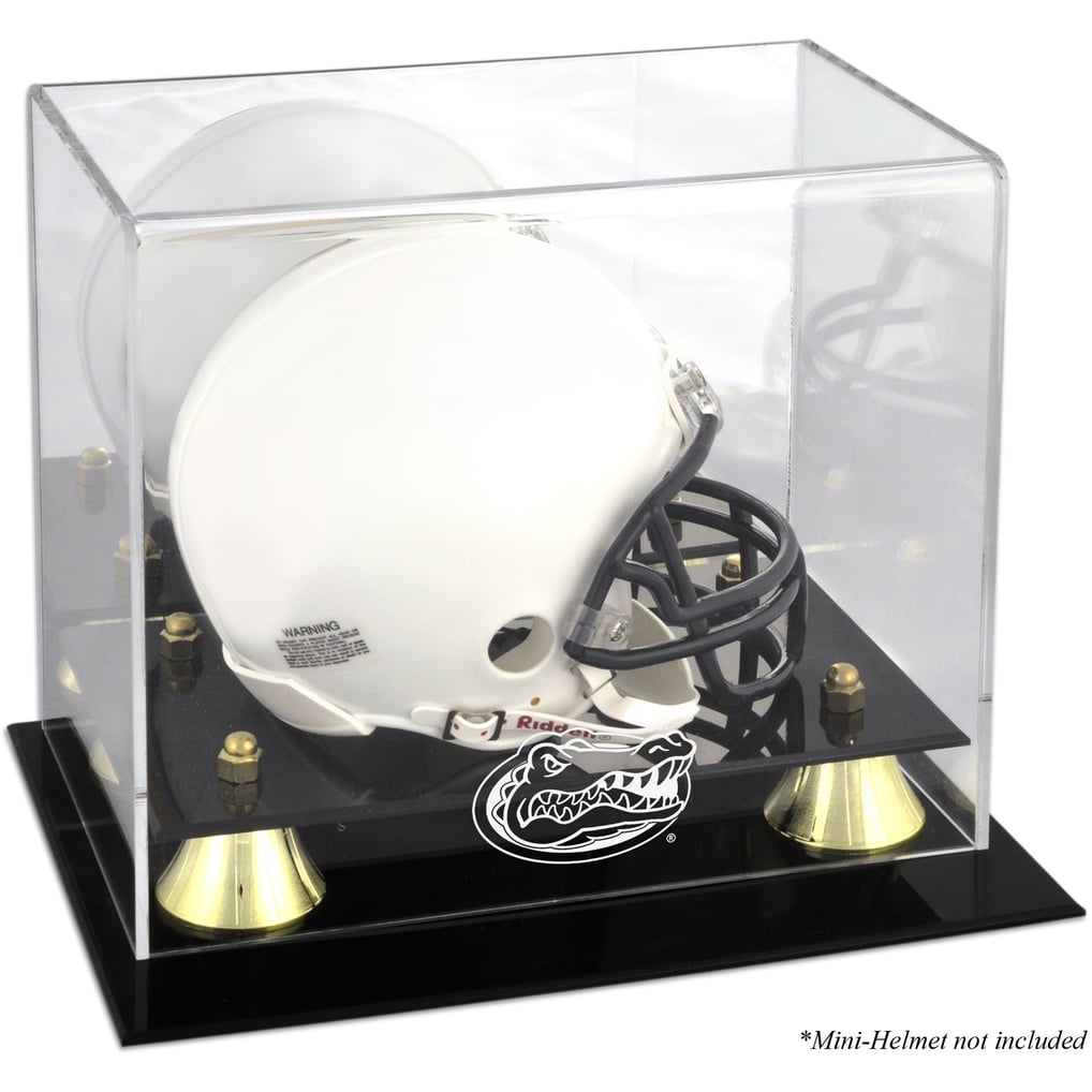 Florida Gators Fanatics Authentic Golden Classic Logo Mini Helmet Display Case