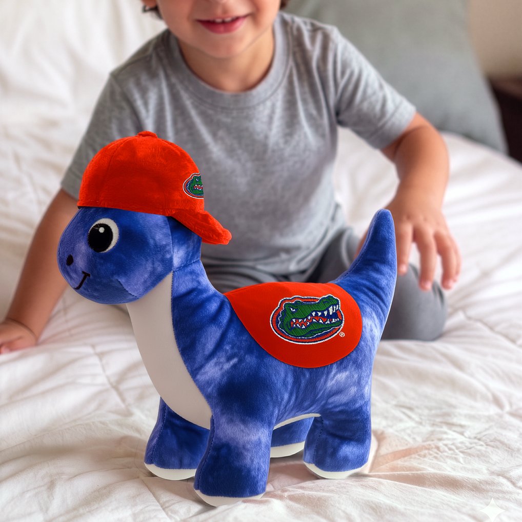 Florida Gators Huddle Plush Fanasaur