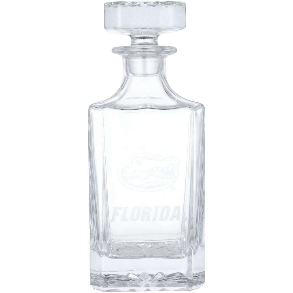 Florida Gators Three-Piece Decanter & Rocks Glasses Set