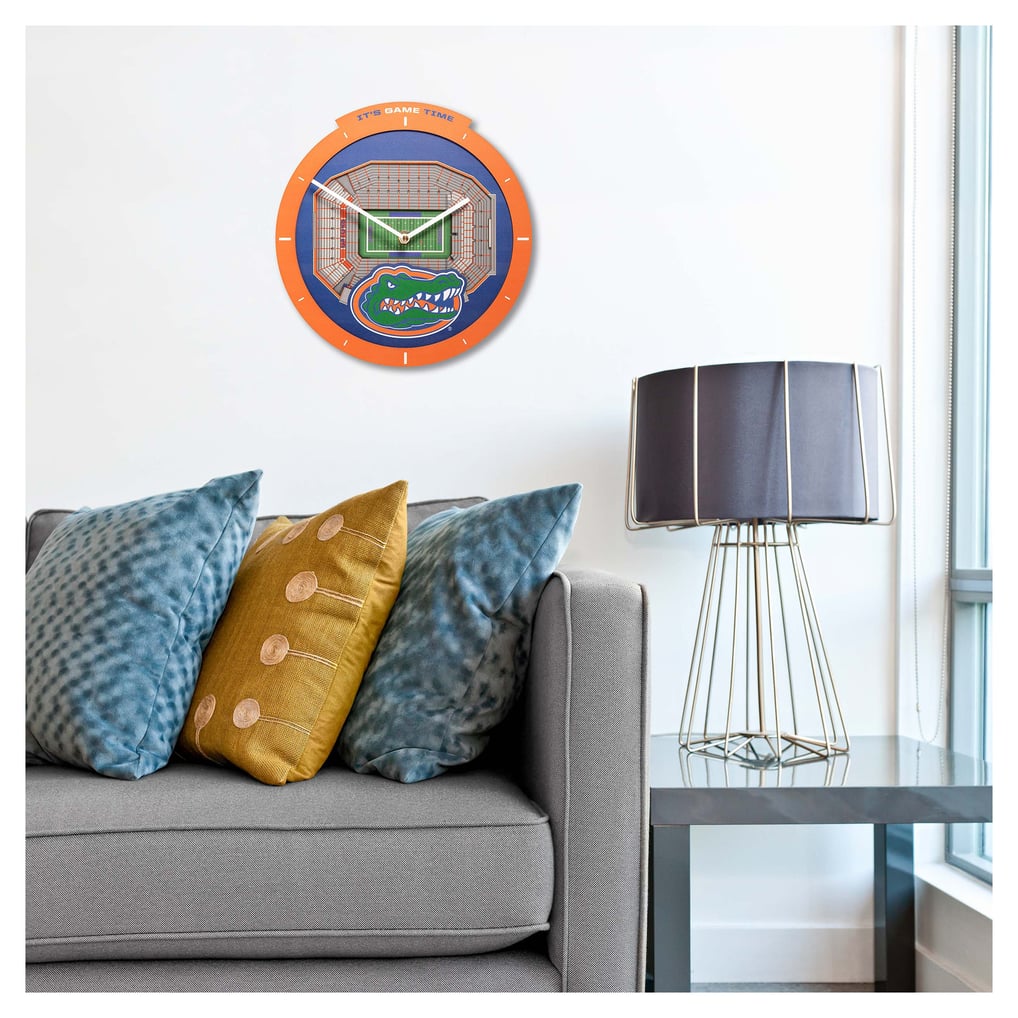 Florida Gators IDNA StadiumView 3D Wall Clock
