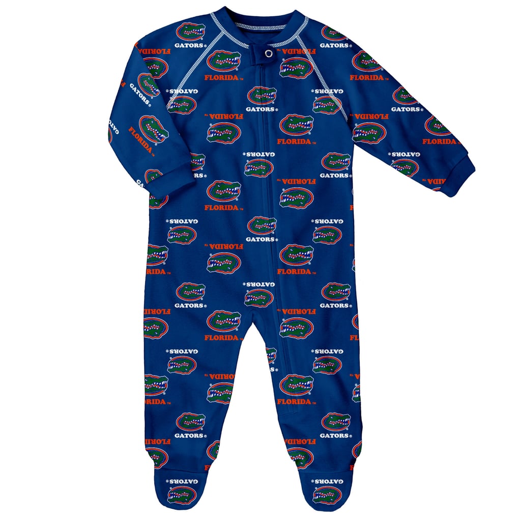 Florida Gators Outerstuff Infant All-Over Print Raglan Full-Zip Coverall - Royal