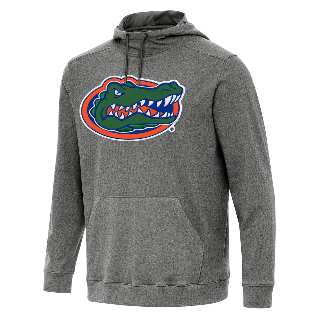 Florida Gators Antigua Cloud Pullover Hoodie - Heather Black