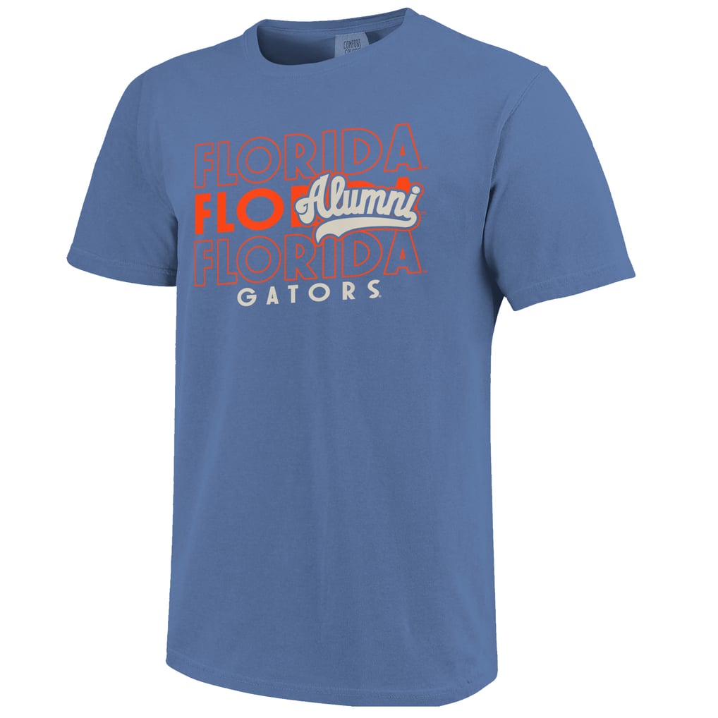  Florida Gators Alumni Script Overlay T-Shirt - Blue