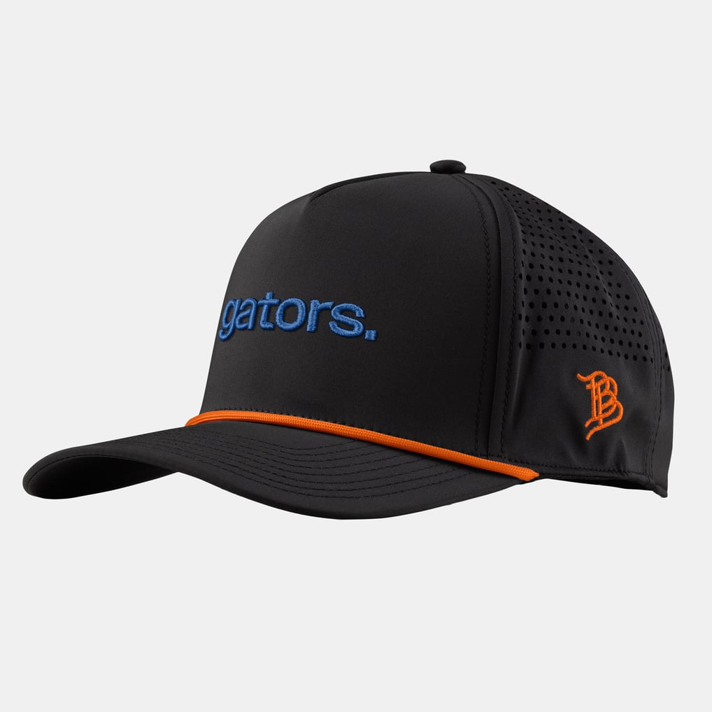  Florida Gators Branded Bills Statement Adjustable Rope Hat - Black