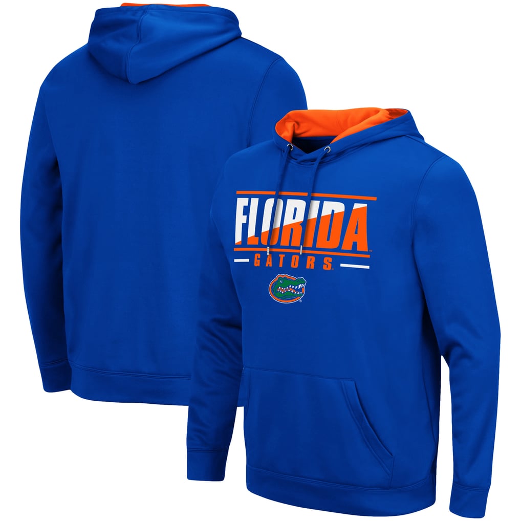 Florida Gators Colosseum Slash Stack 2.0 Pullover Hoodie - Royal