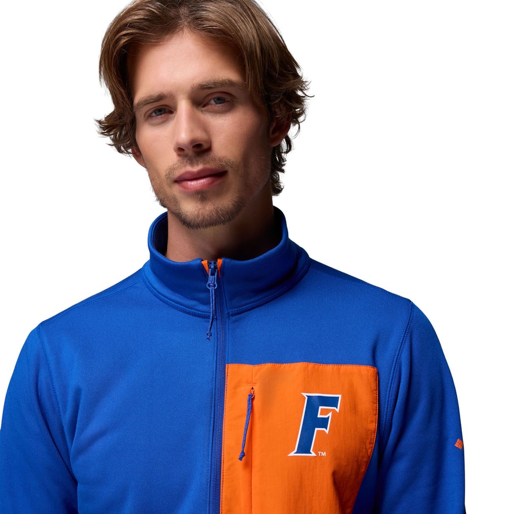 Florida Gators Columbia Hike Omni-Wick Half-Zip Pullover - Royal
