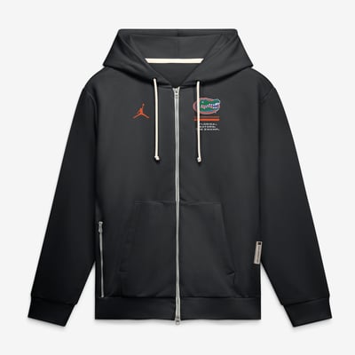 Florida Gators Jordan Brand 2026 Sideline Standard Issue Dri-FIT Full-Zip Hoodie - Black