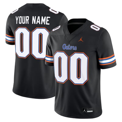 Florida Gators Jordan Brand Alternate Custom Game Jersey - Black