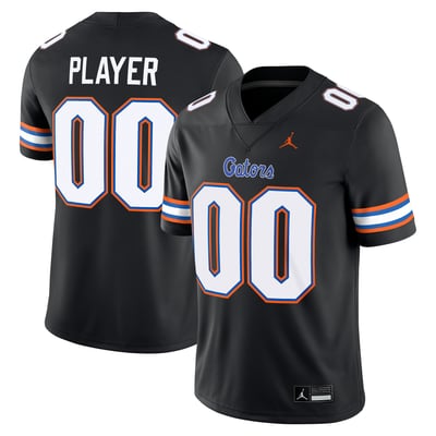 Florida Gators Jordan Brand Alternate NIL Pick-A-Player Game Jersey - Black
