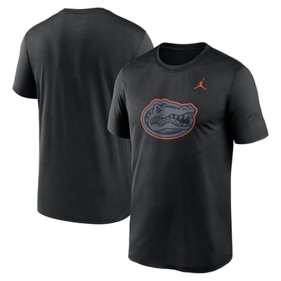 Florida Gators Jordan Brand Color Pop Logo Legend Performance T-Shirt - Black